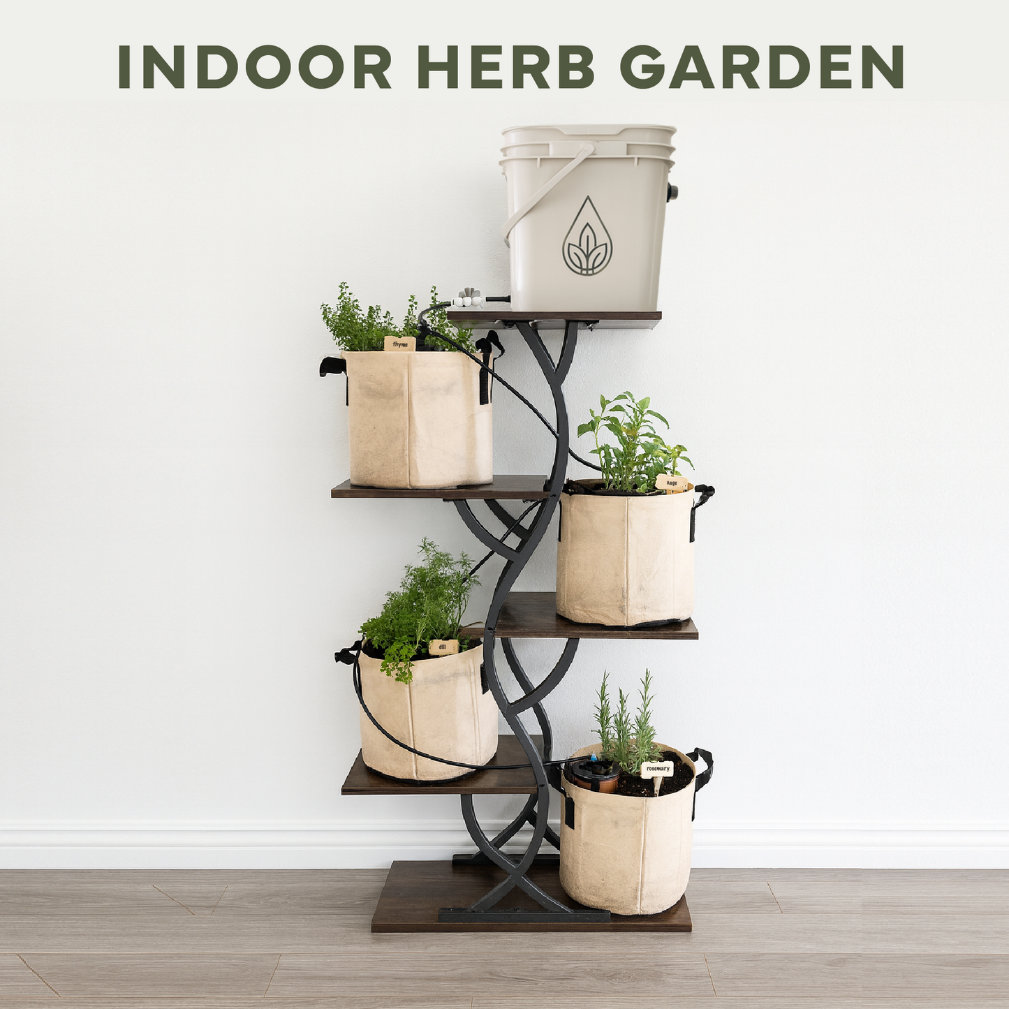 Thirsty Earth: Indoor/Outdoor CottaCup Watering System For Containers & Grow Bags