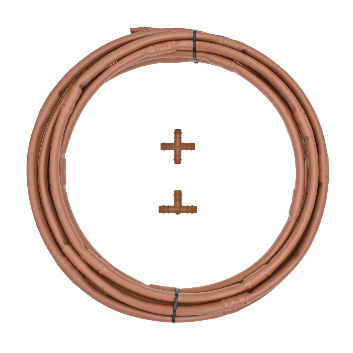 Drip Irrigation Tree Ring Kit for Fruit Trees, Shrubs & Guild Planting (1/2" Tubing)