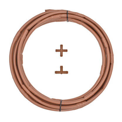 Drip Irrigation Tree Ring Kit for Fruit Trees, Shrubs & Guild Planting (1/2" Tubing)