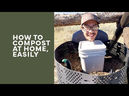 CottaCompost Olla Kit (with 2 Composters) - The Easiest Outdoor Compost Bins & Watering System – For Beginners