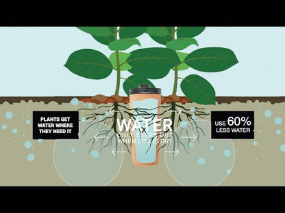 Thirsty Earth: CottaCup Automatic Olla Watering System For Your Garden – Happier plants. 2X the harvest. 61% less water.